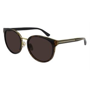 GUCCI GG0850SK003 HAVANA Cat Eye Sunglasses